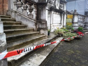 La chiesa di San Pietro Apostolo per il momento "chiusa"