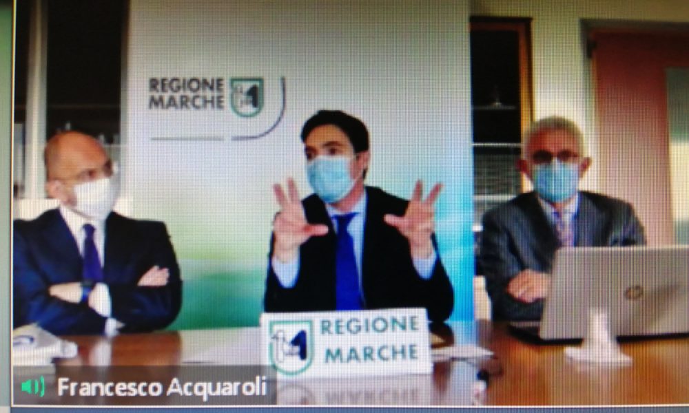 Il Presidente di Confartigianato Marche Giuseppe Mazzarella incontra il Presidente della Regione Acquaroli