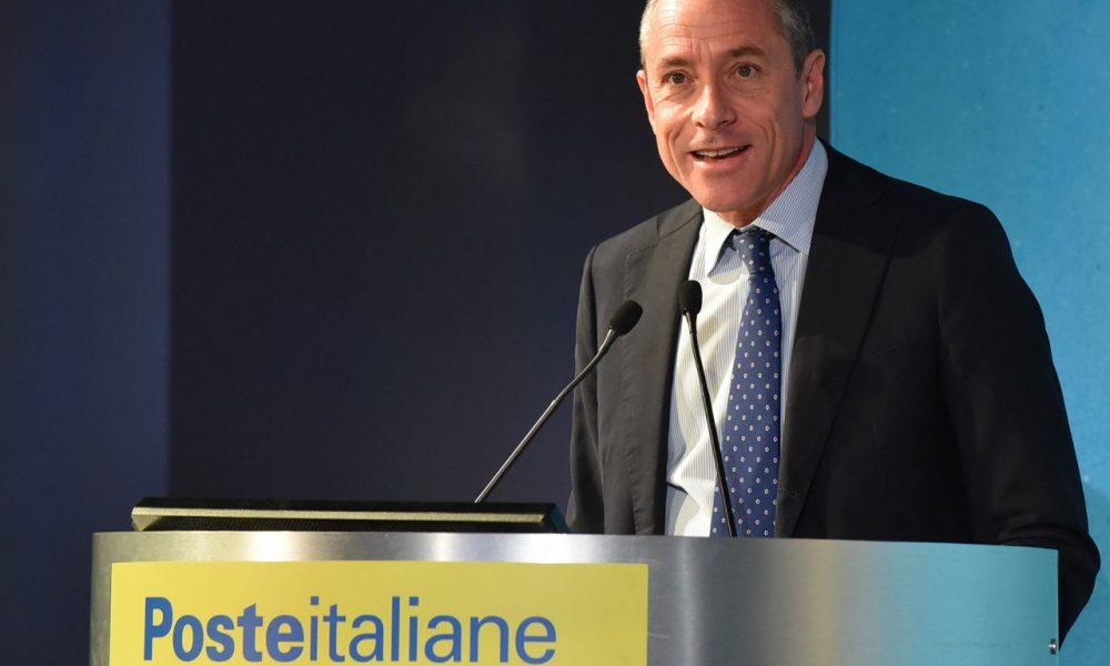 Amministratore delegato Poste Italiane Matteo Del Fante