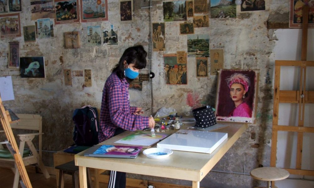 Corso di pittura e scultura per bambini